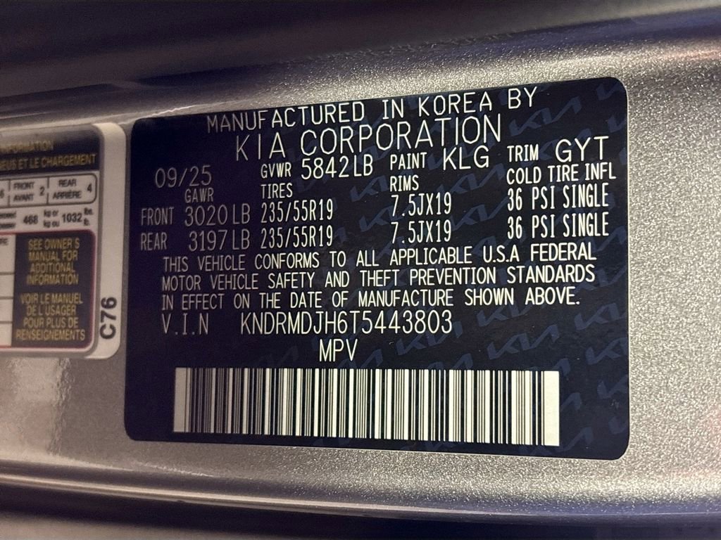 New 2026 Kia Sorento SX Prestige image 26