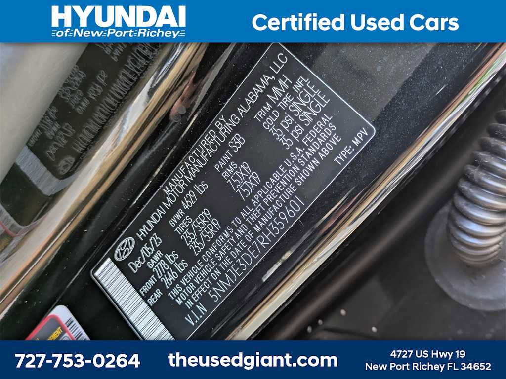 Certified 2024 Hyundai Tucson Limited image 46