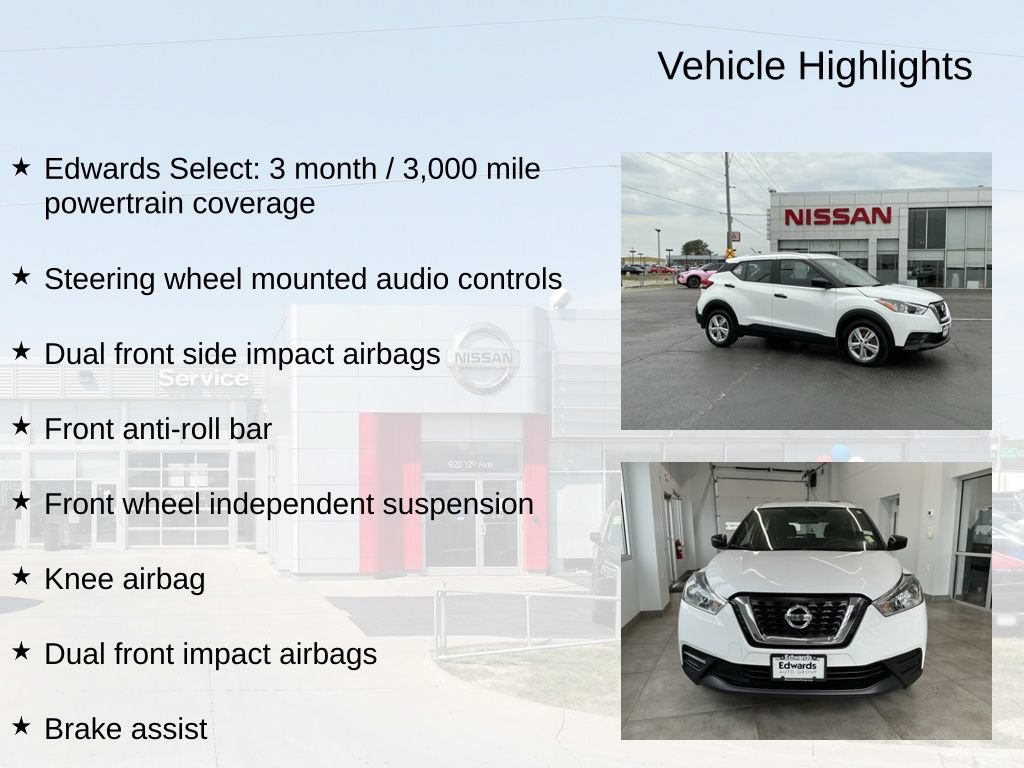 Used 2018 Nissan Kicks S FWD image 7