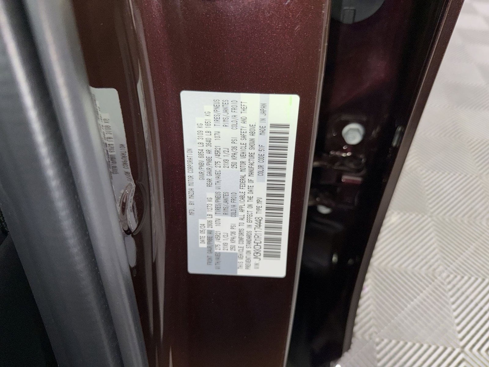 Used 2024 MAZDA CX-90 3.3 Turbo w/ Premium Package image 41