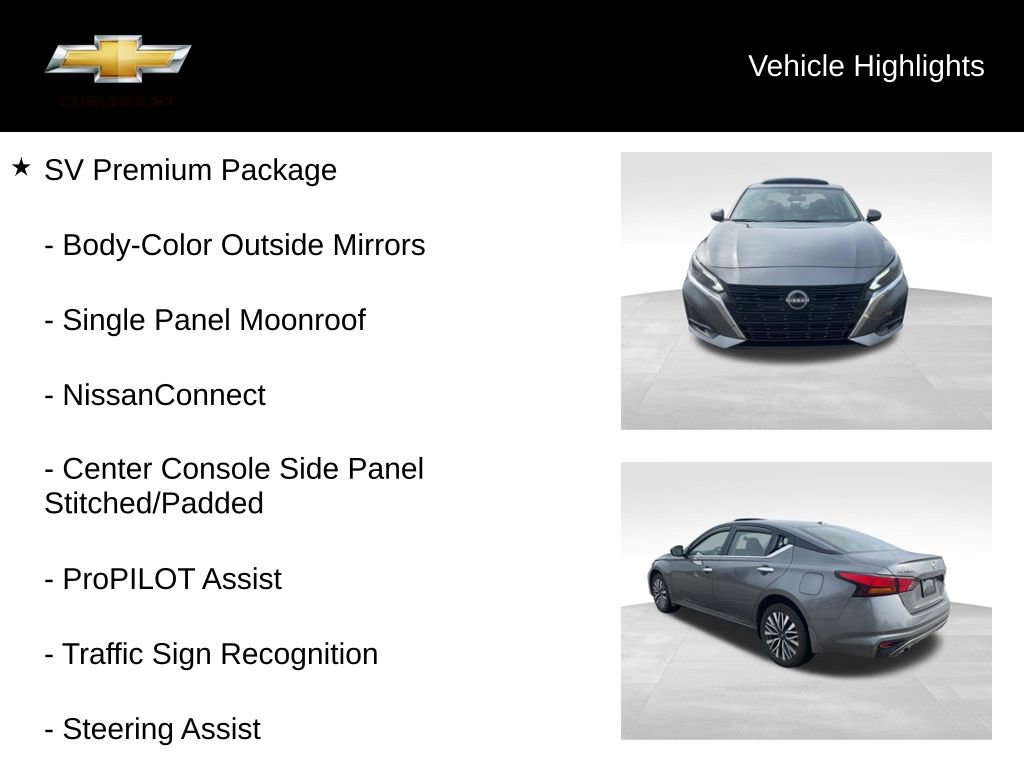 Used 2024 Nissan Altima 2.5 SV w/ SV Premium Package image 20