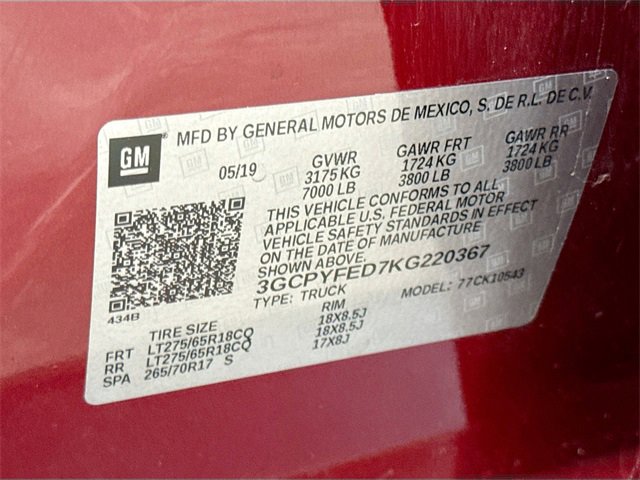 Used 2019 Chevrolet Silverado 1500 LT Trail Boss image 30