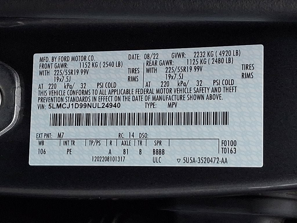 Used 2022 Lincoln Corsair AWD w/ Premium Package image 28