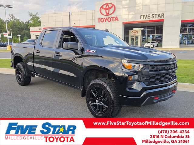 Used 2024 Chevrolet Silverado 1500 Custom Trail Boss AWD/4WD image 1