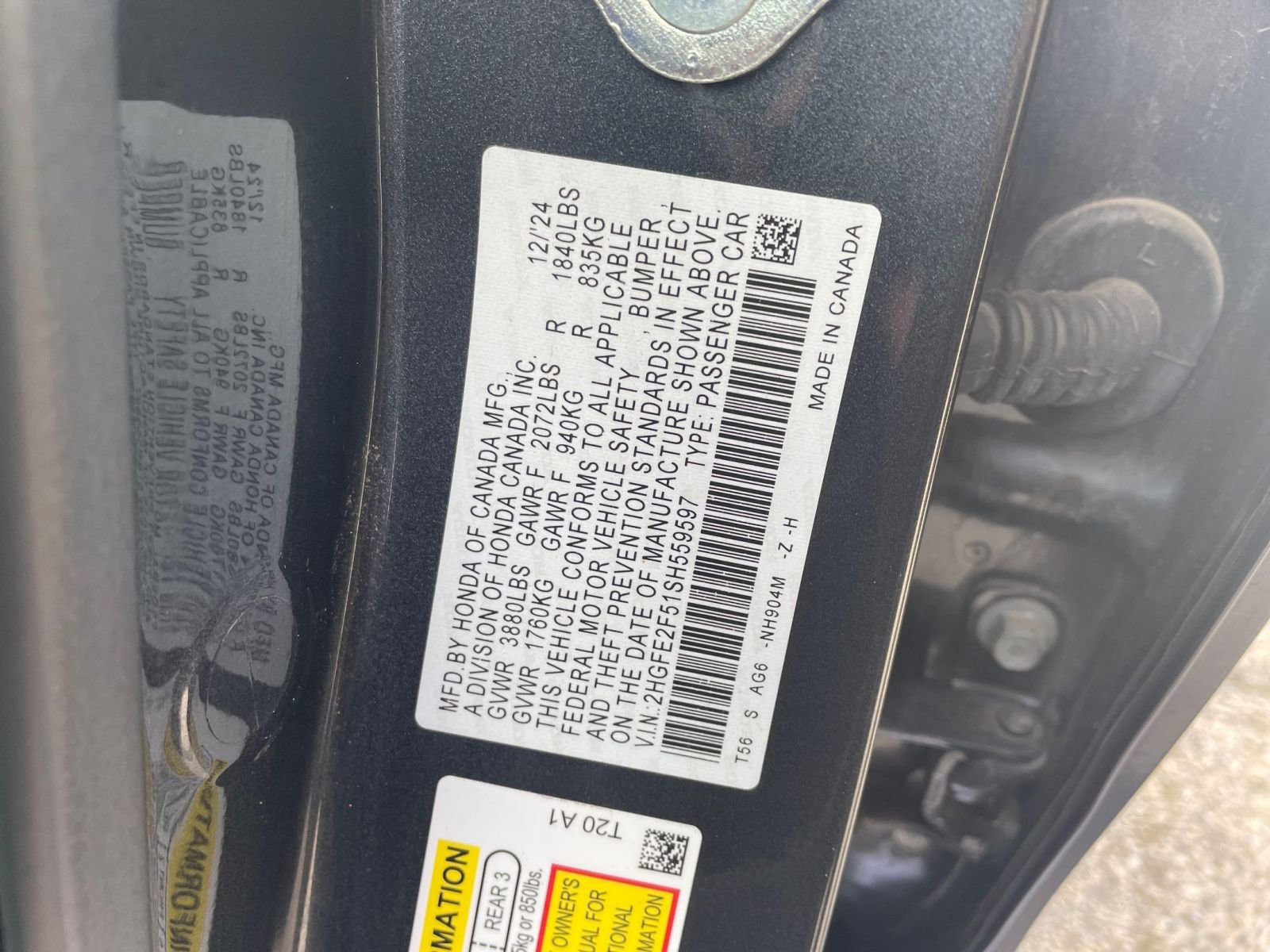 Used 2025 Honda Civic Sport image 28