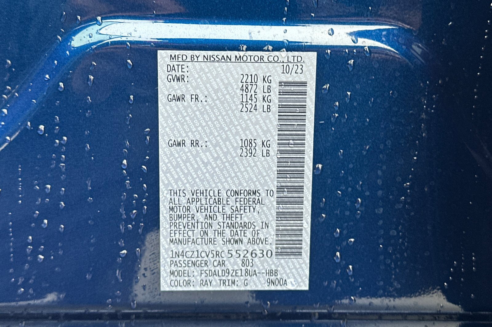 Certified 2024 Nissan Leaf SV Plus image 36