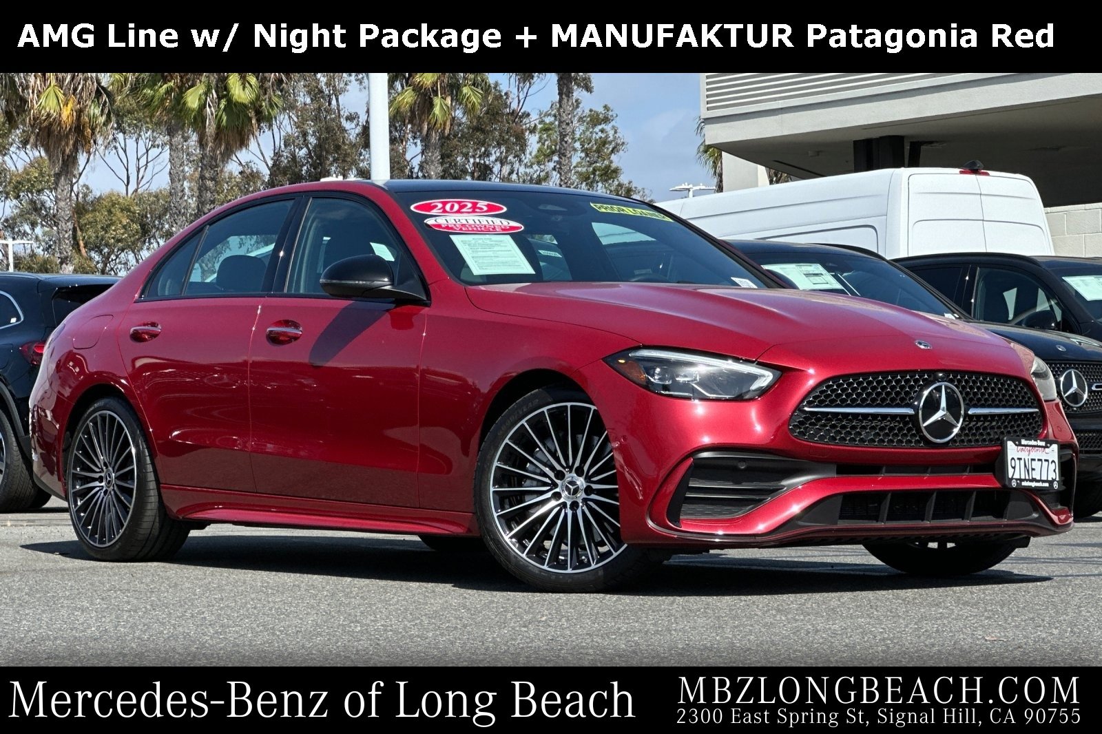 Certified 2025 Mercedes-Benz C 300 Sedan