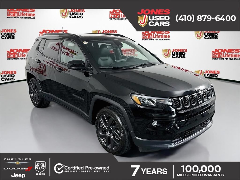 Certified 2025 Jeep Compass Limited w/ Sun & Sound Group