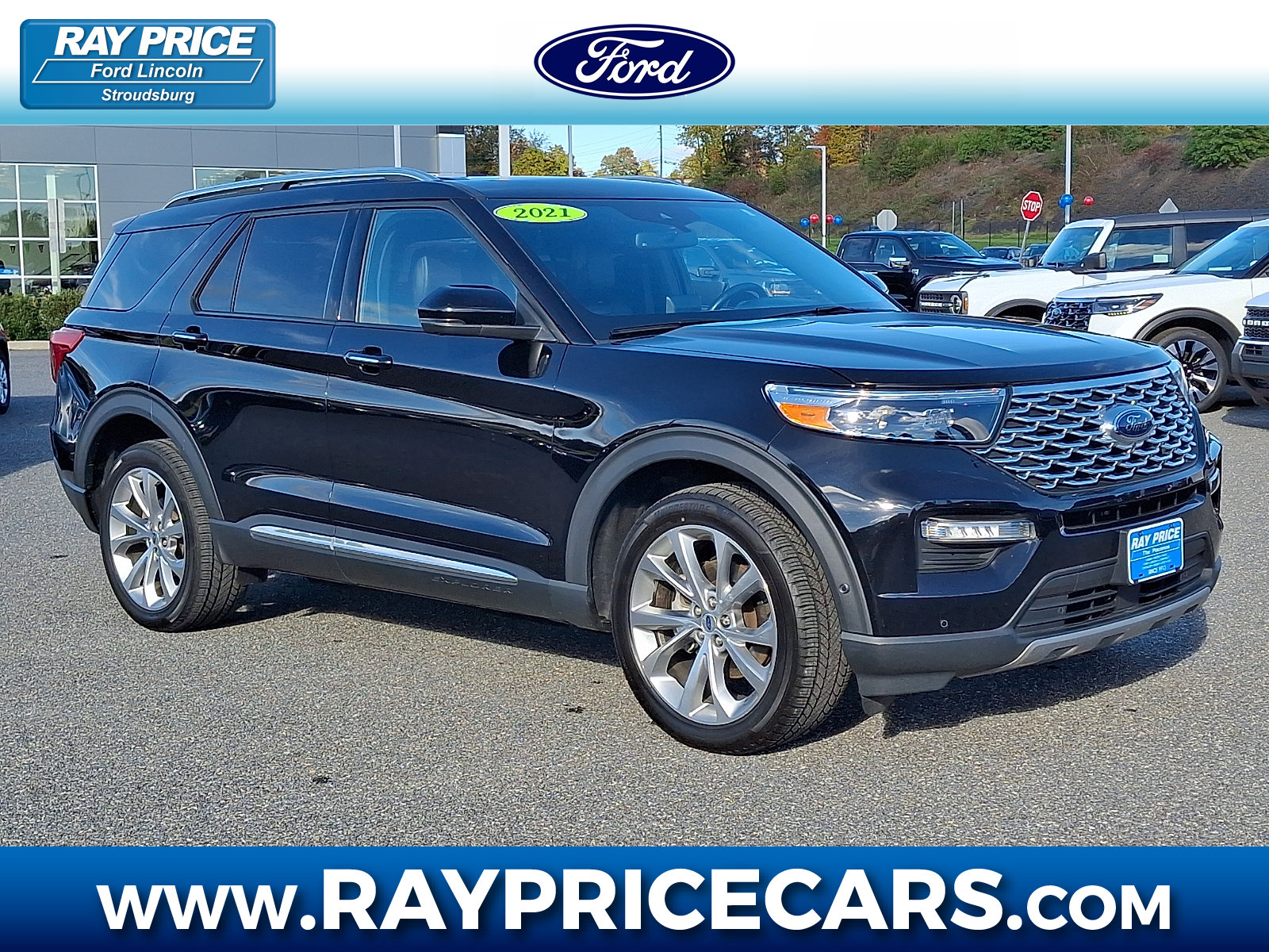 Used 2021 Ford Explorer Platinum w/ Equipment Group 601A AWD/4WD image 1