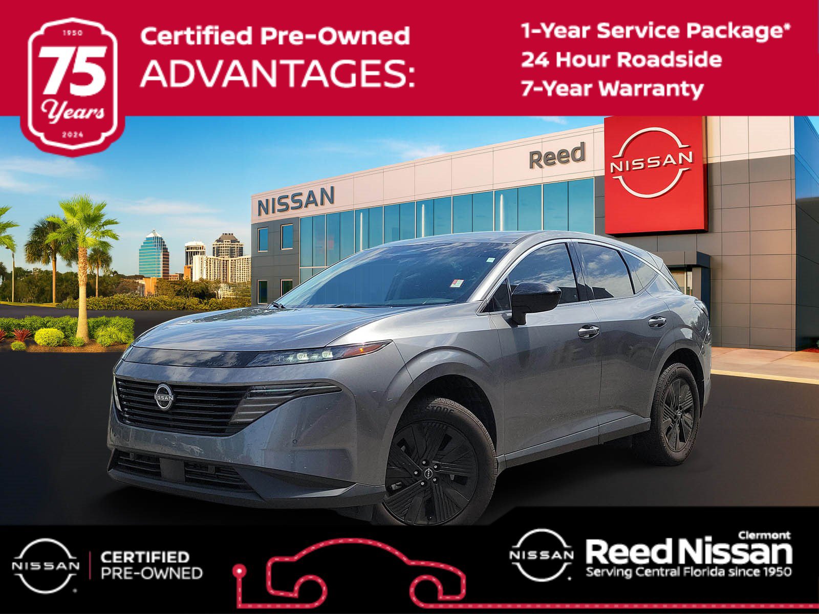 Certified 2025 Nissan Murano SV AWD/4WD image 1