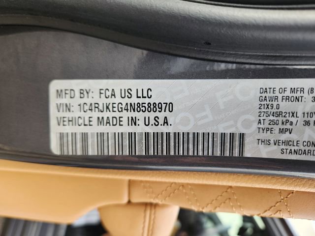 Used 2022 Jeep Grand Cherokee L Summit image 29