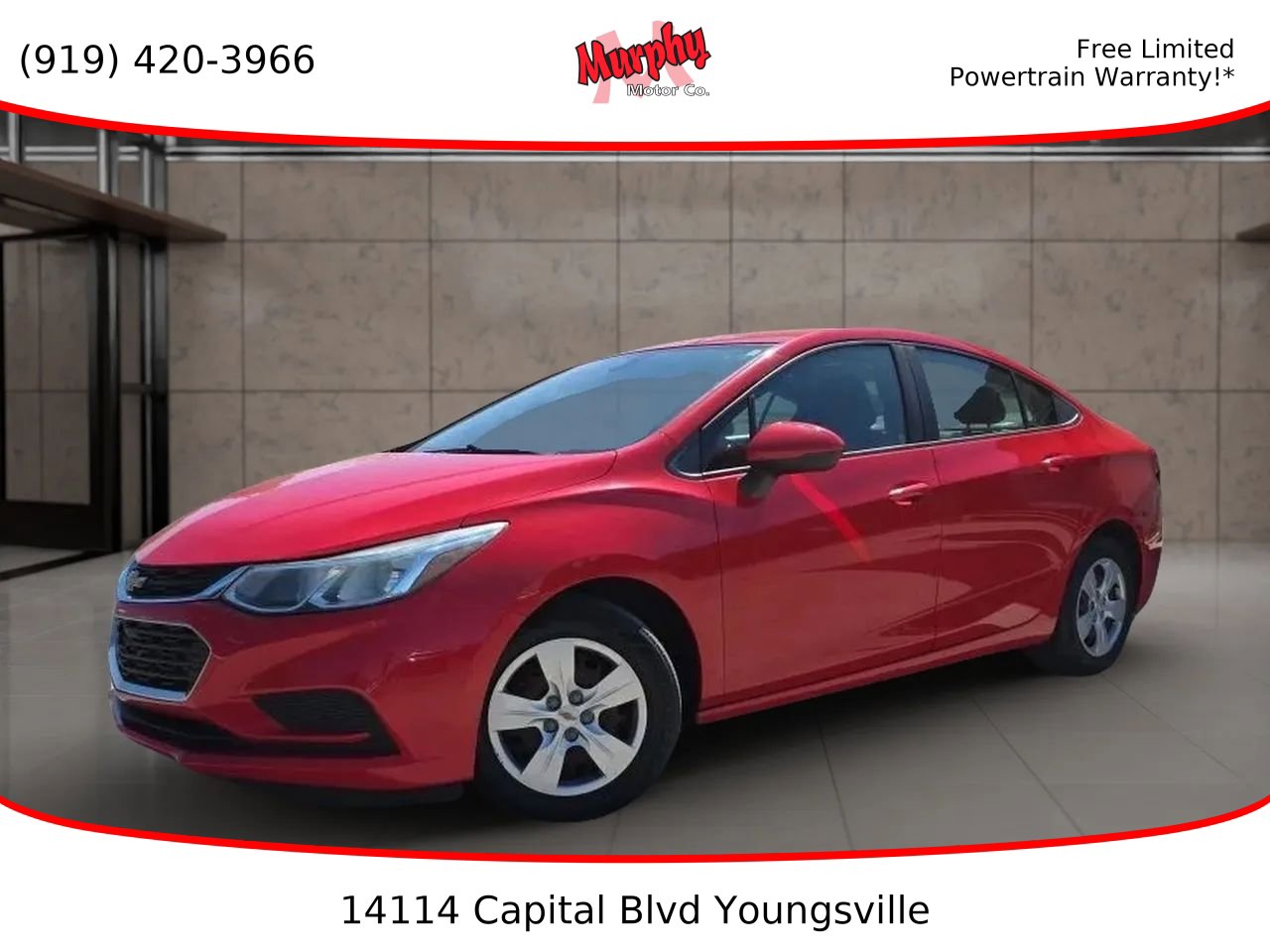 Used 2017 Chevrolet Cruze LS