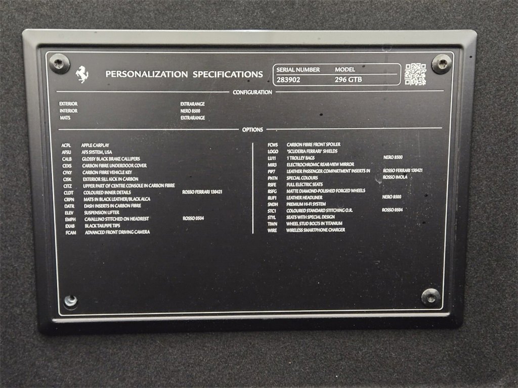 Used 2022 Ferrari 296 GTB image 28