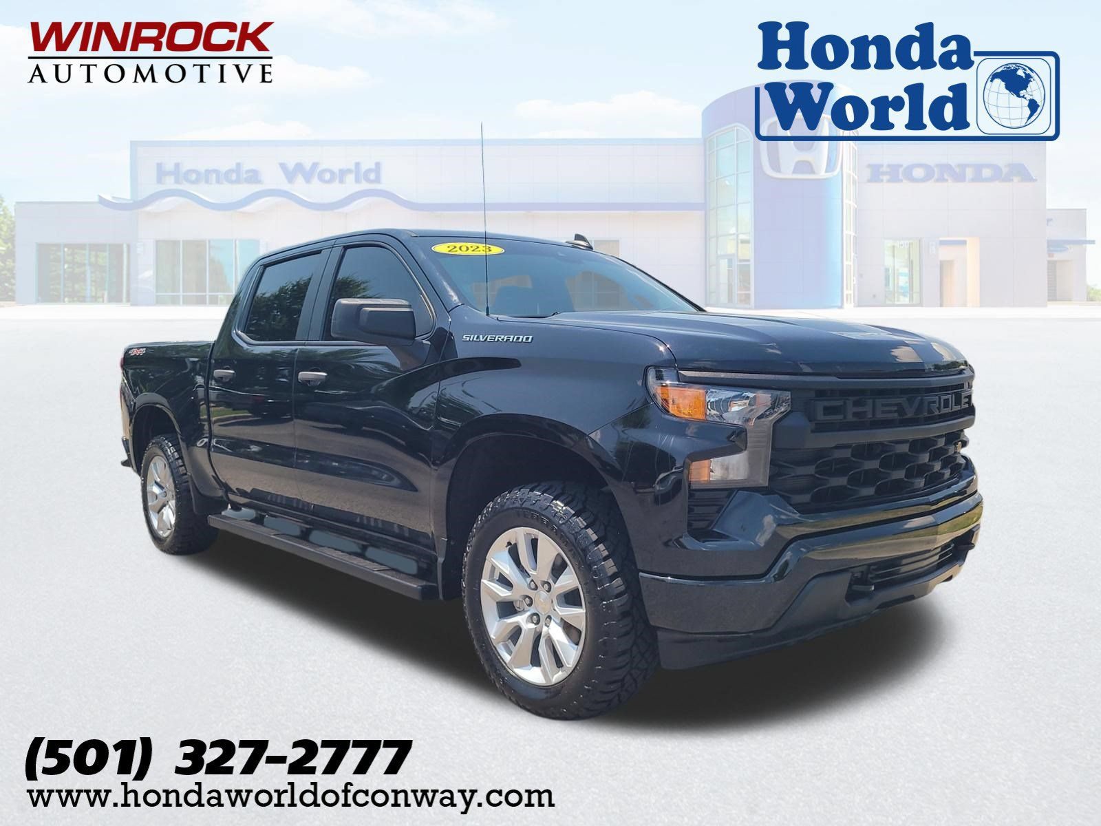 Used 2023 Chevrolet Silverado 1500 Custom AWD/4WD image 1