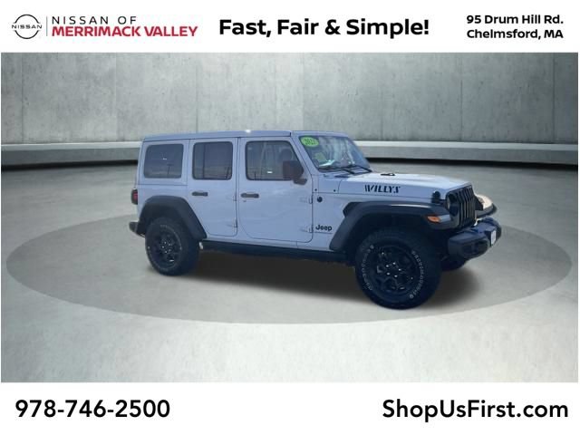 Used 2023 Jeep Wrangler Unlimited w/ Sun & Screen Package AWD/4WD image 1