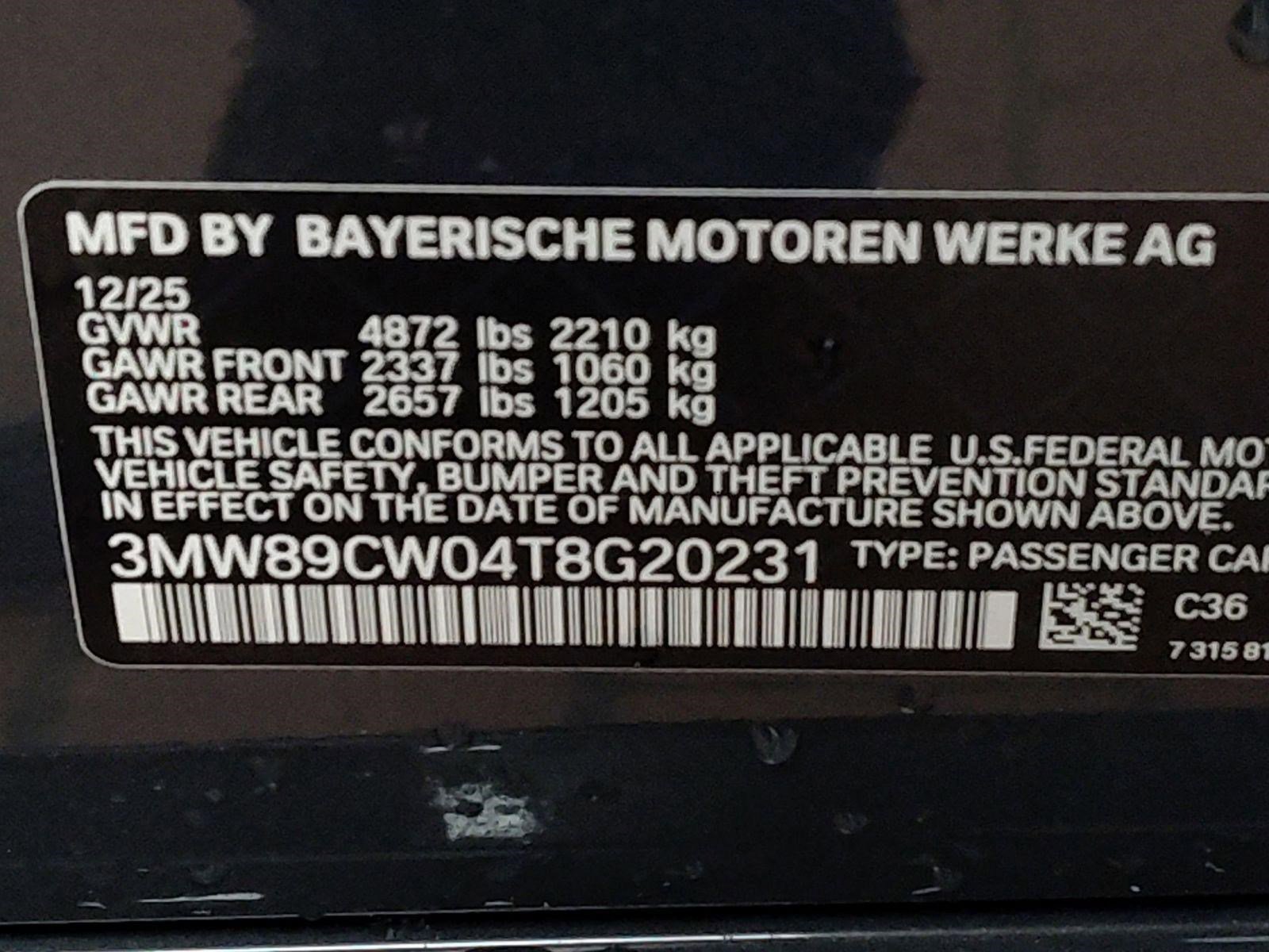 New 2026 BMW 330i xDrive Sedan w/ M Sport Package image 18