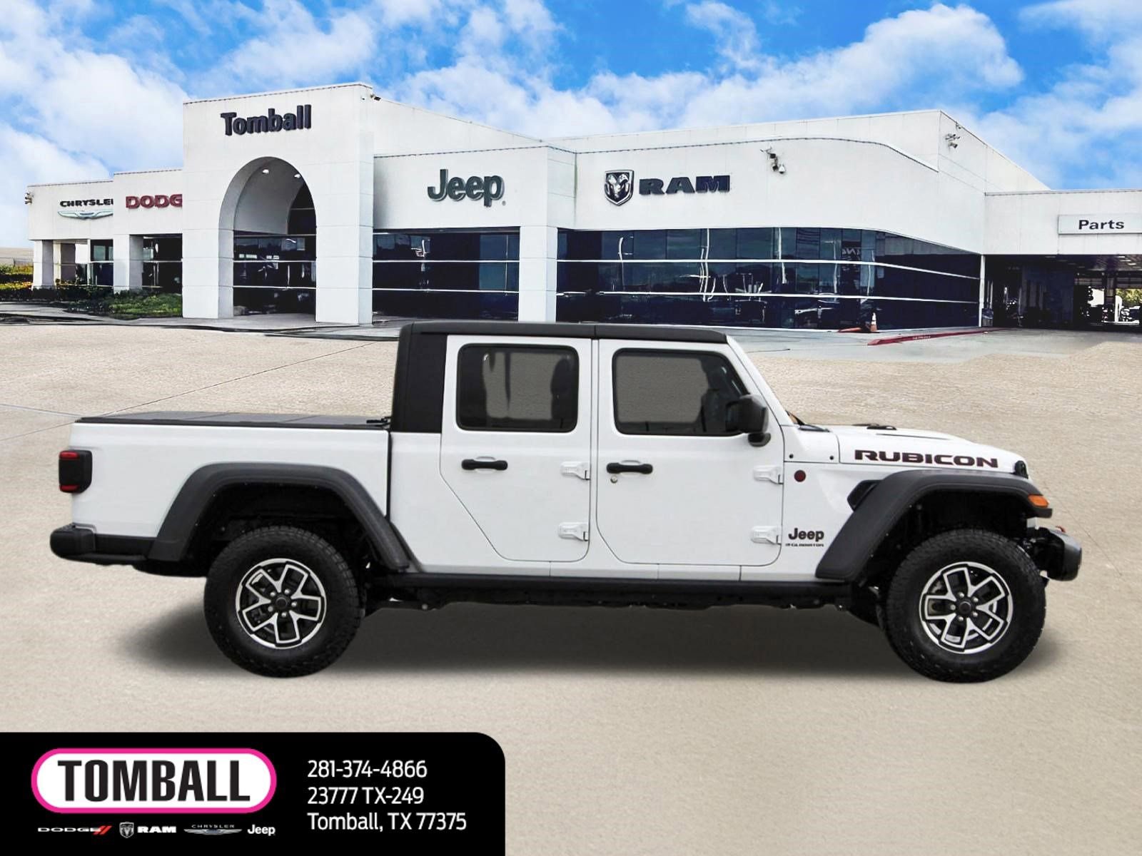 Used 2024 Jeep Gladiator Rubicon w/ Technology Group AWD/4WD image 8