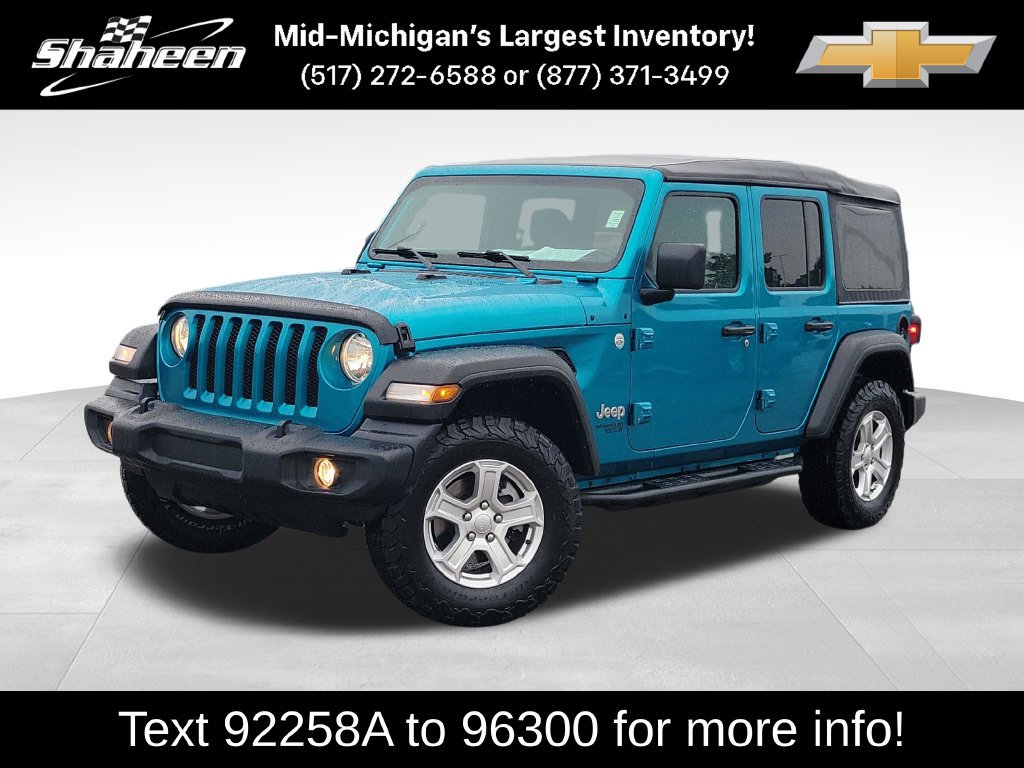 Used 2020 Jeep Wrangler Unlimited Sport S