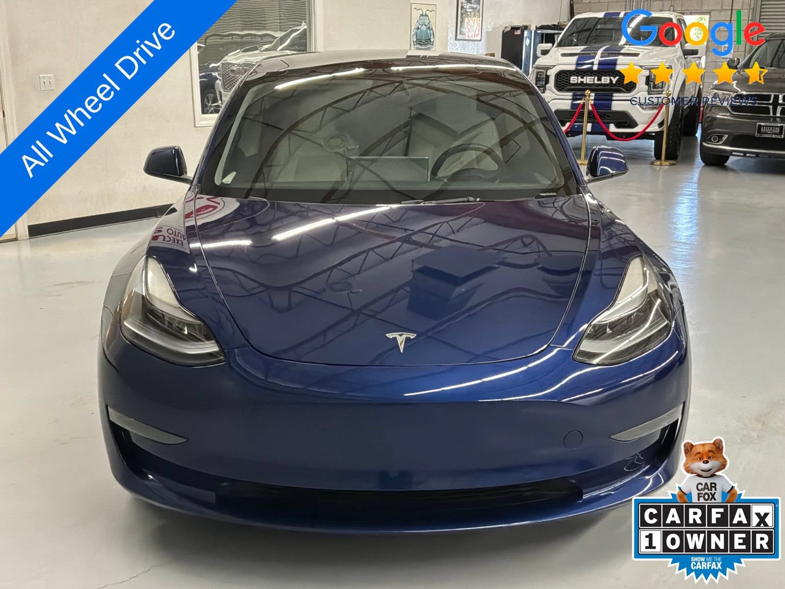 Used 2022 Tesla Model 3 Long Range AWD/4WD image 2