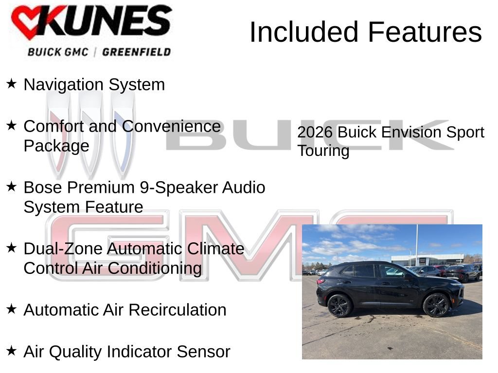 New 2026 Buick Envision Sport Touring AWD/4WD image 3