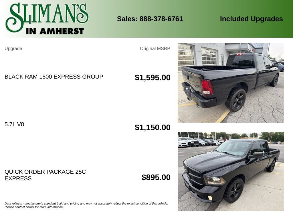 Used 2014 RAM 1500 Express w/ Black Ram 1500 Express Group AWD/4WD image 11