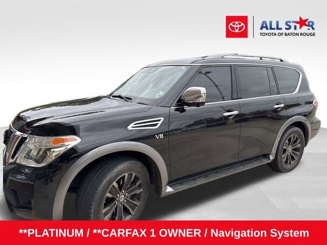 Used 2018 Nissan Armada Platinum w/ Captain Seat Package image 1