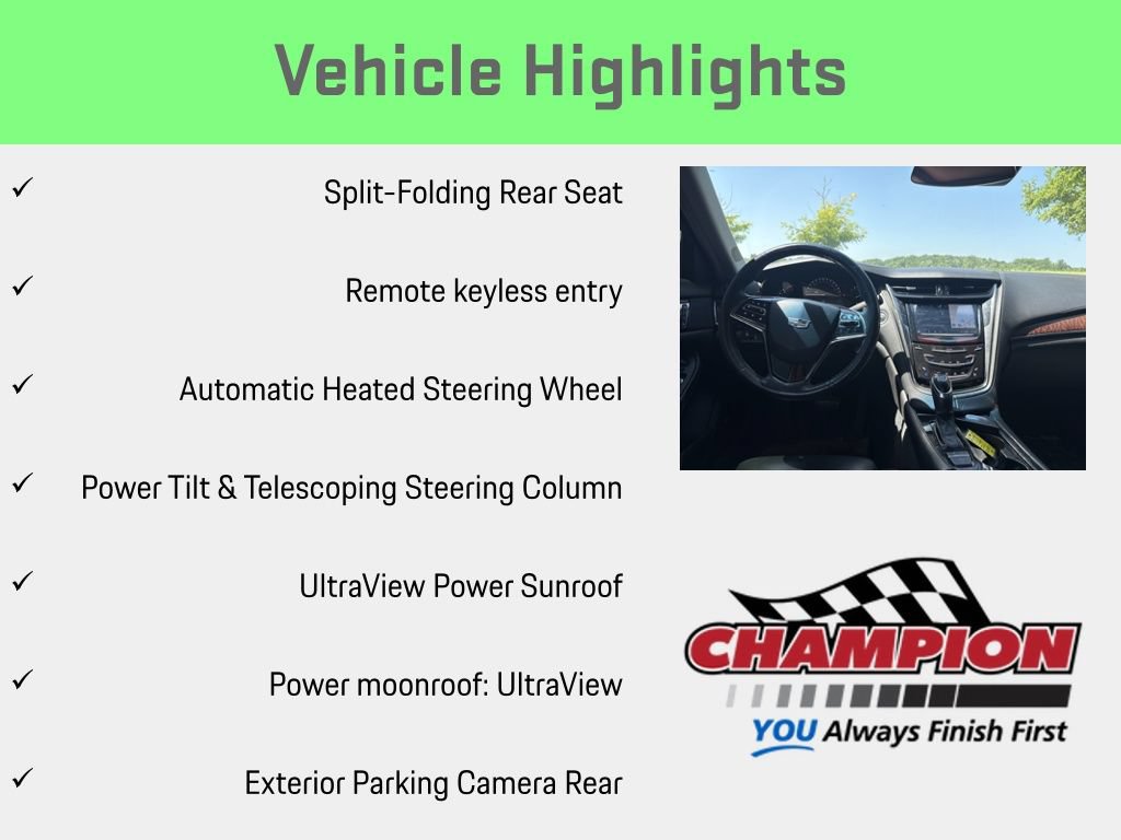 Used 2018 Cadillac CTS Luxury AWD/4WD image 12