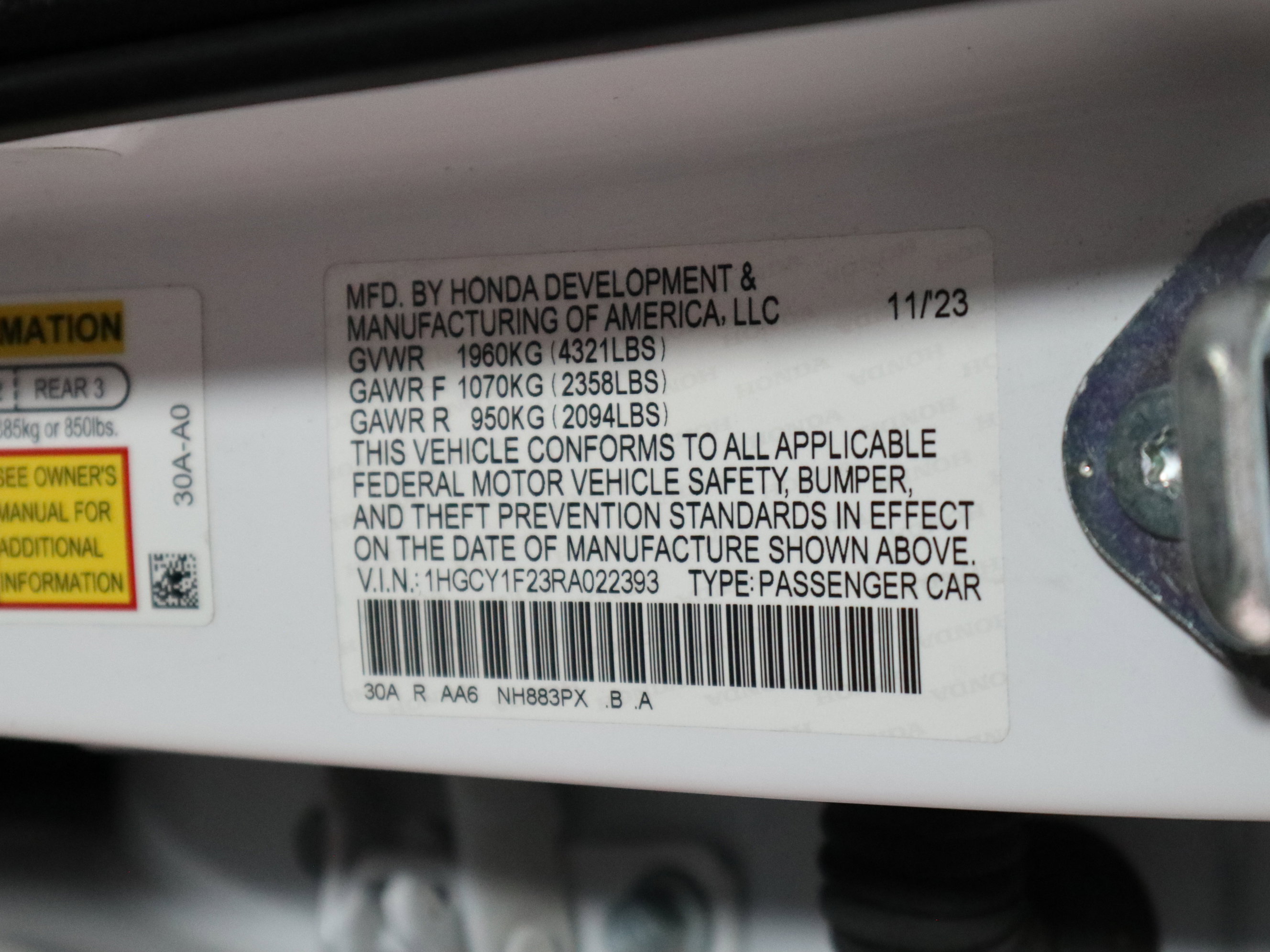 Used 2024 Honda Accord LX image 34