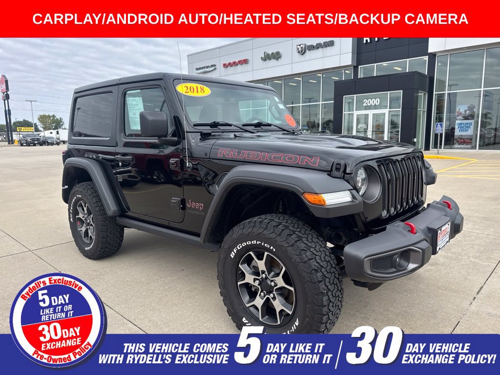 Used 2018 Jeep Wrangler Rubicon