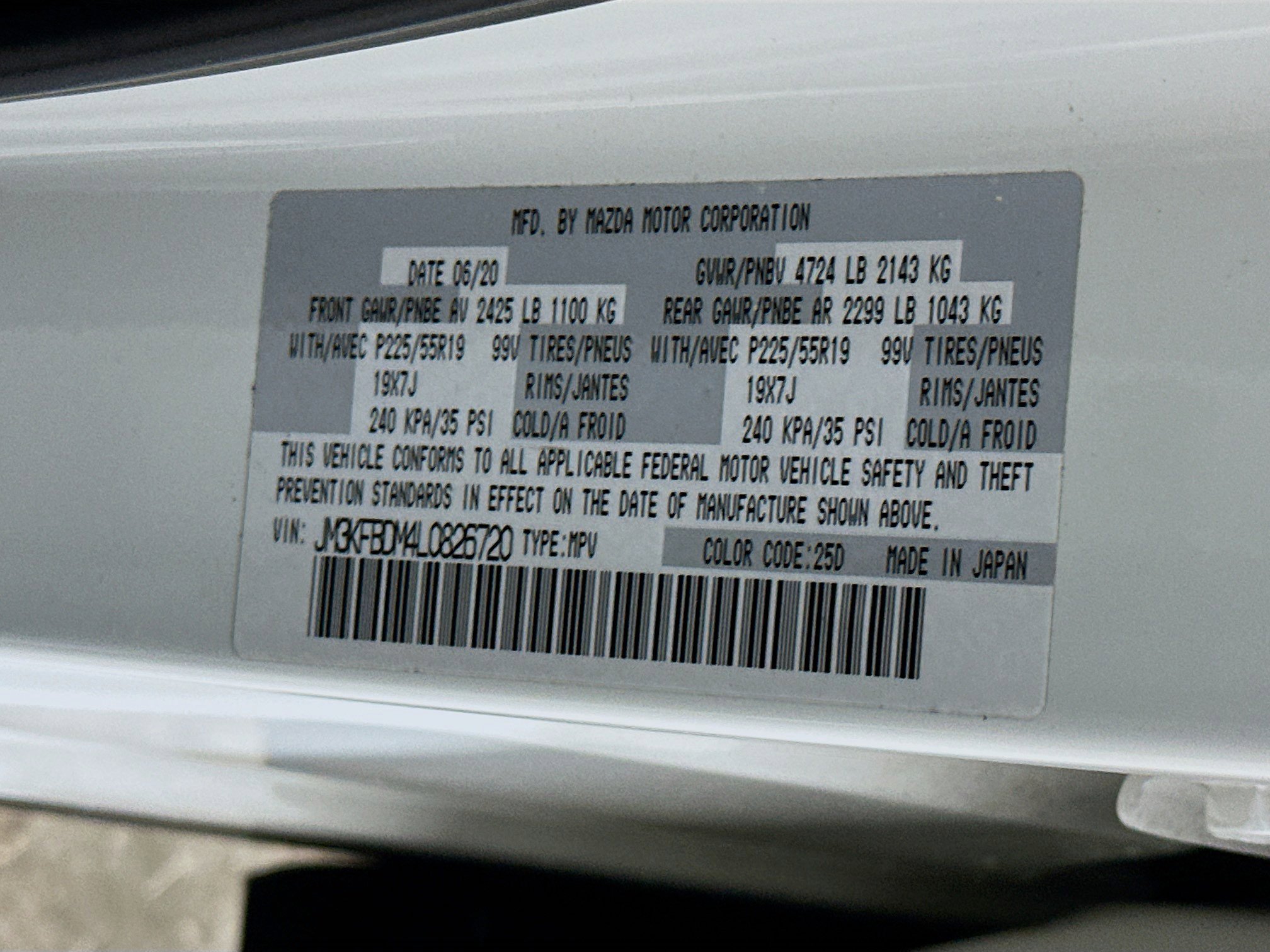 Used 2020 MAZDA CX-5 Grand Touring AWD/4WD image 12