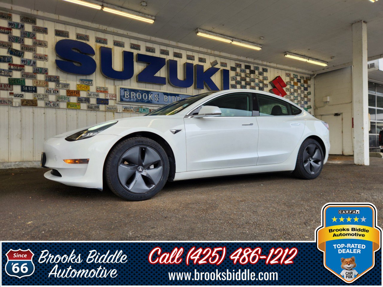 Used 2020 Tesla Model 3 Standard Range Plus RWD image 1
