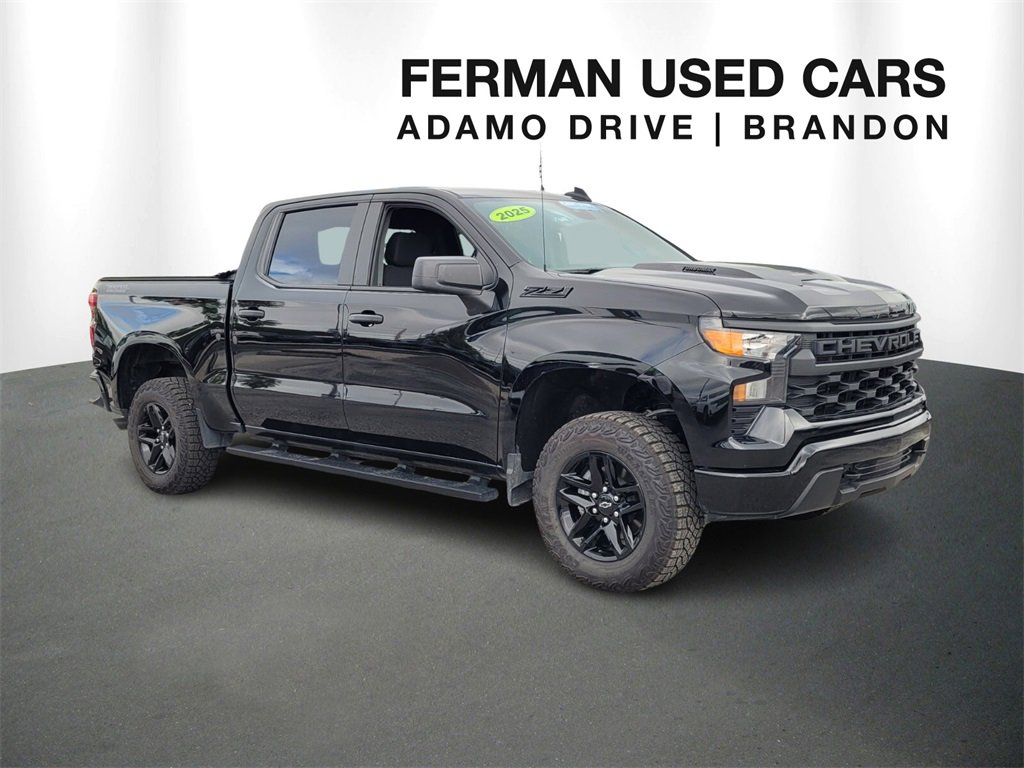Used 2025 Chevrolet Silverado 1500 Custom Trail Boss w/ Dark Appearance Package
