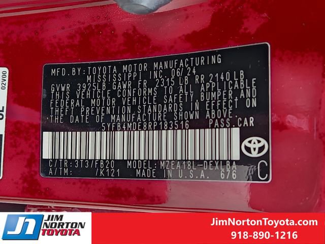 Used 2024 Toyota Corolla LE image 33