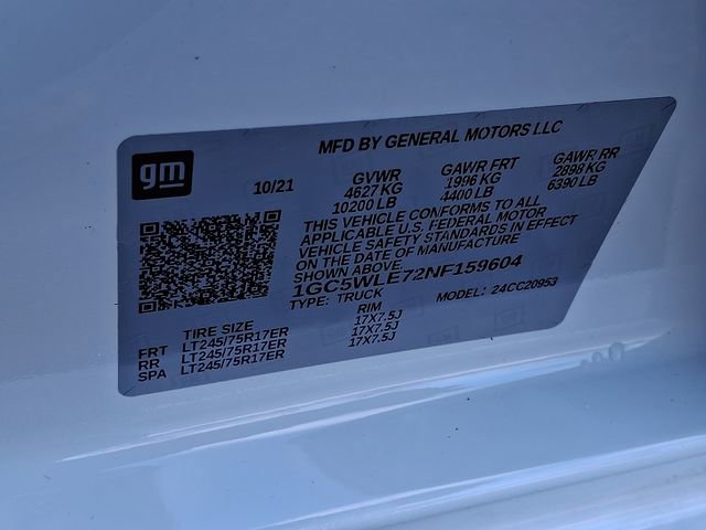 Used 2022 Chevrolet Silverado 2500 W/T w/ WT Convenience Package image 25