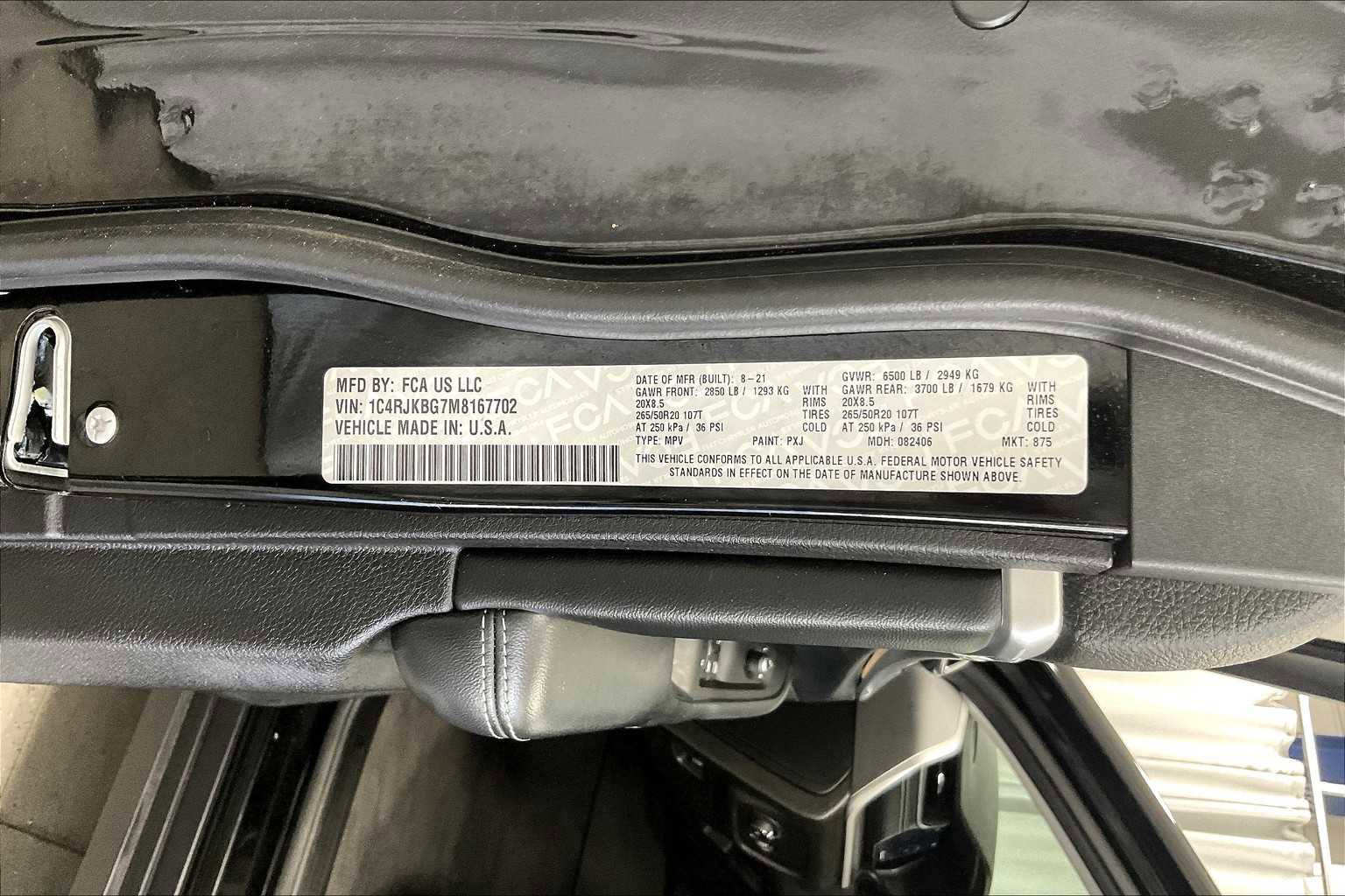 Used 2021 Jeep Grand Cherokee L Limited w/ Trailer Tow Group (B) image 35