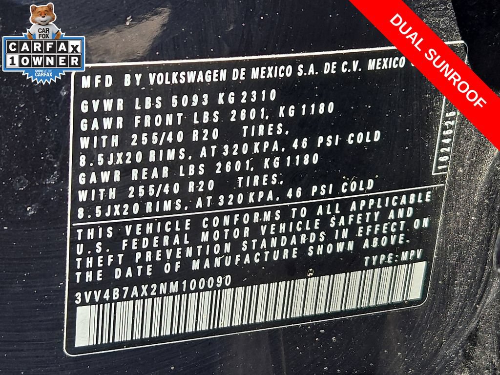 Used 2022 Volkswagen Tiguan SEL R-Line AWD/4WD image 28
