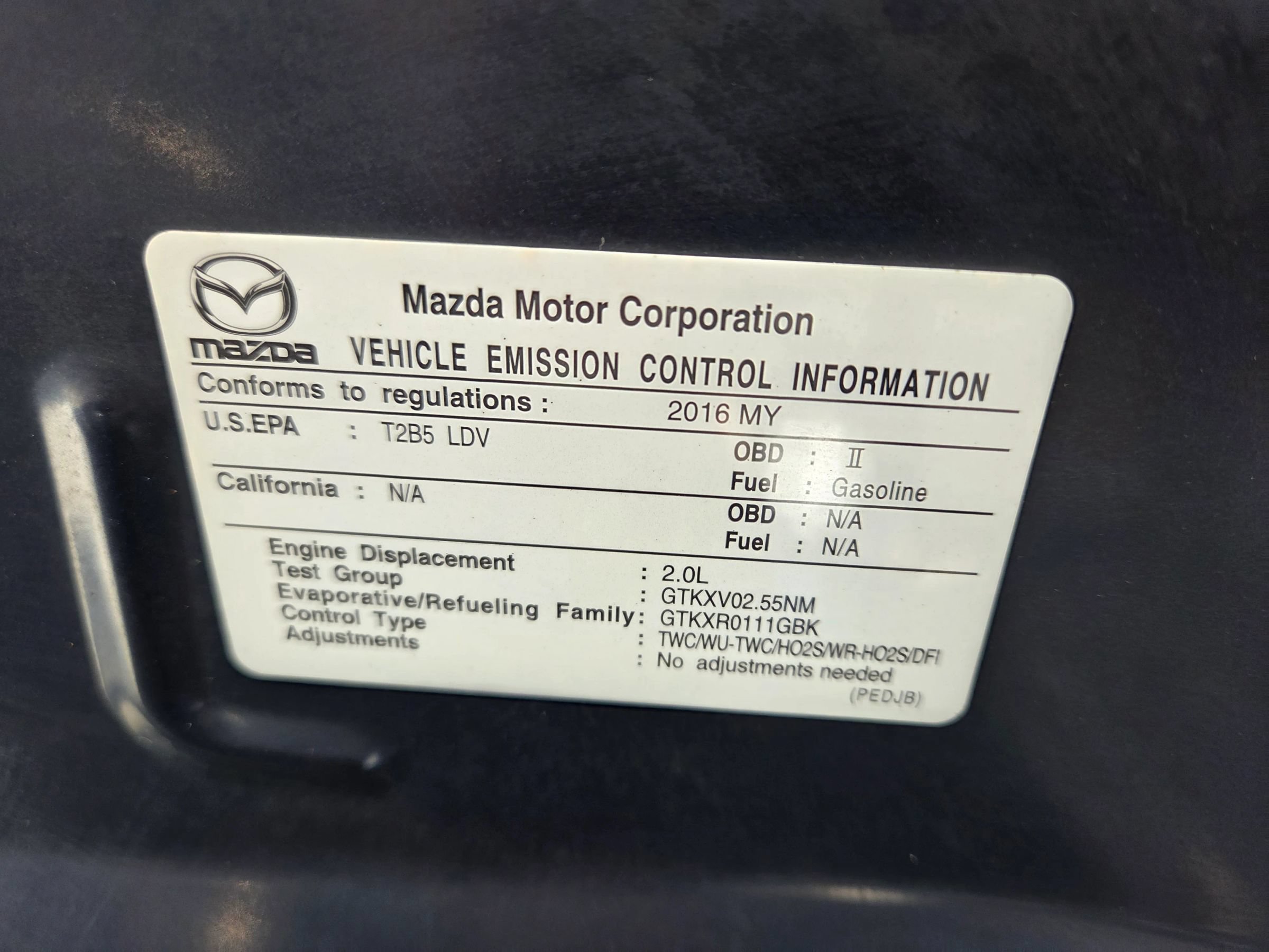 Used 2016 MAZDA MAZDA3 i Sport FWD image 7