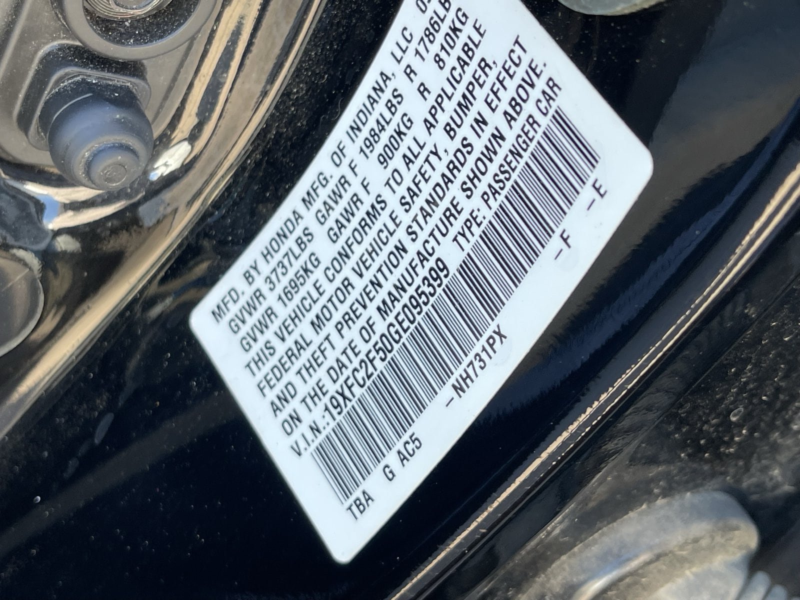 Used 2016 Honda Civic LX image 13