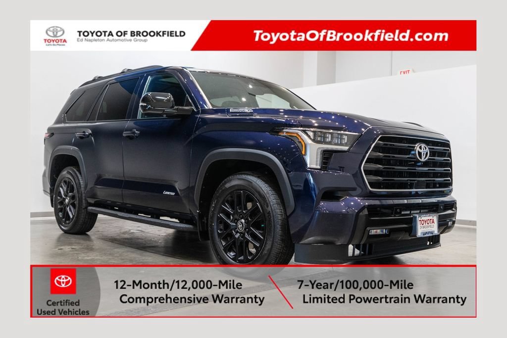 Certified 2026 Toyota Sequoia Limited w/ Tow Technology Package AWD/4WD image 1