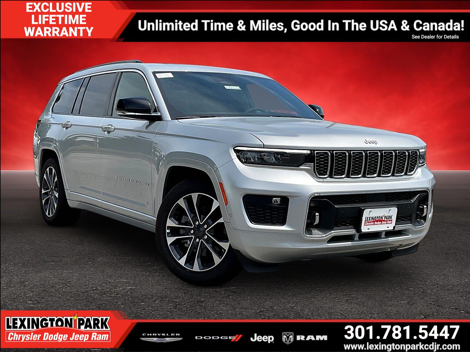 New 2025 Jeep Grand Cherokee L Overland w/ Luxury Tech Group IV AWD/4WD image 1