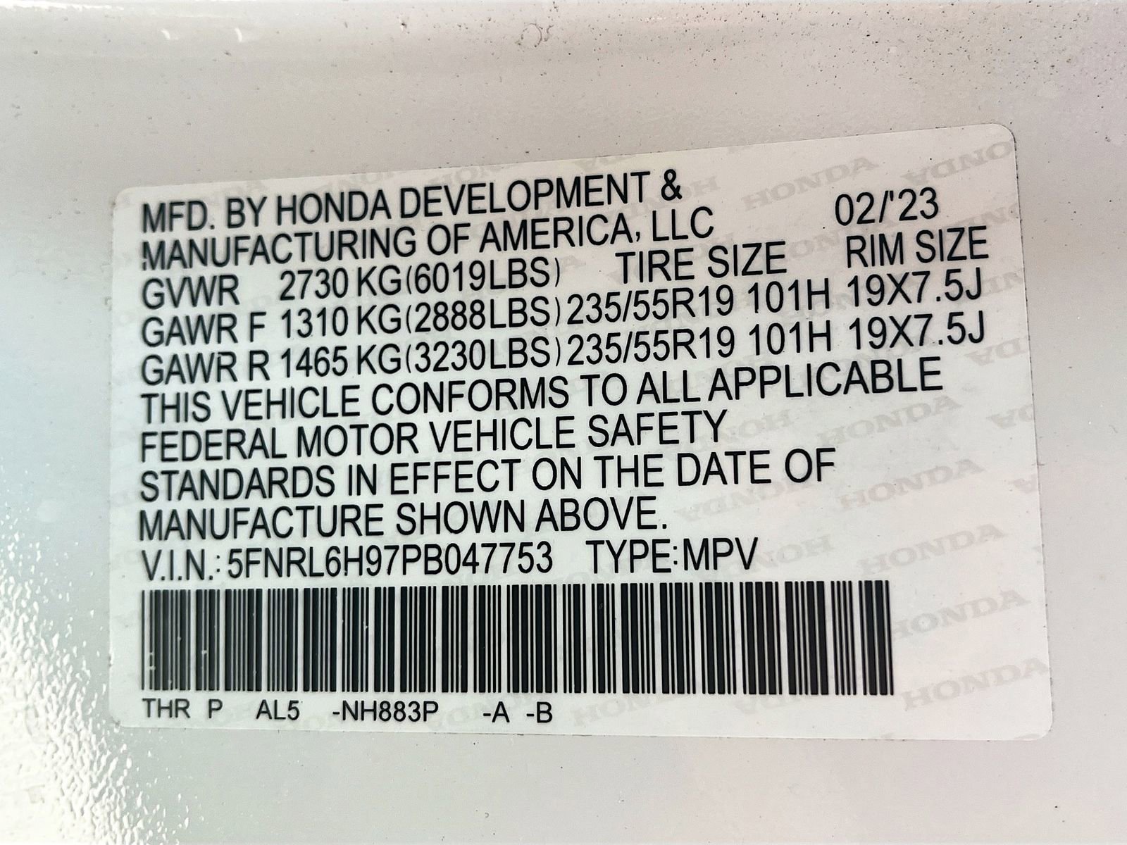 Used 2023 Honda Odyssey Elite image 35