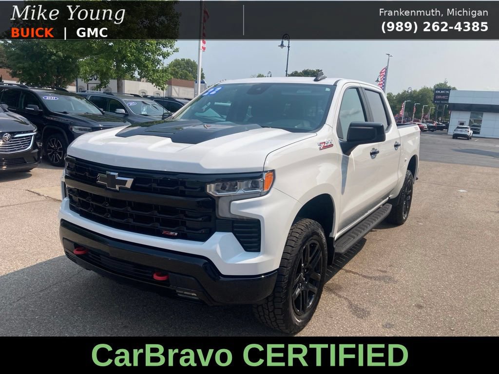 Certified 2022 Chevrolet Silverado 1500 LT Trail Boss w/ Convenience Package II AWD/4WD image 1