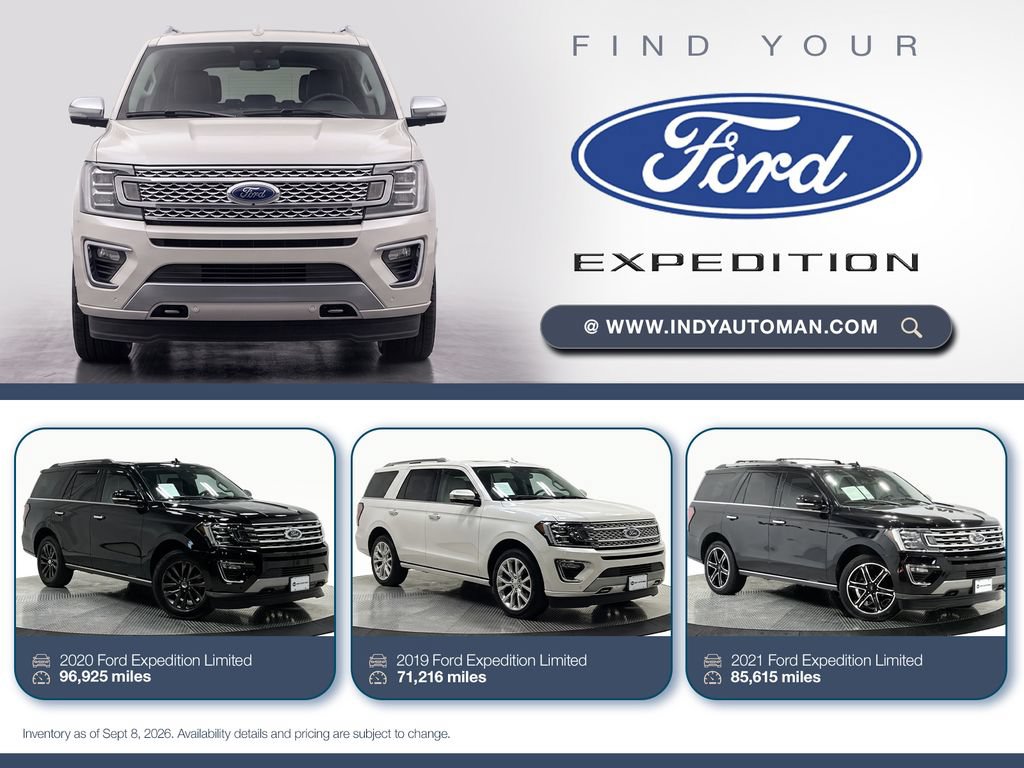 Used 2019 Ford Expedition Limited w/ Equipment Group 303A AWD/4WD image 1