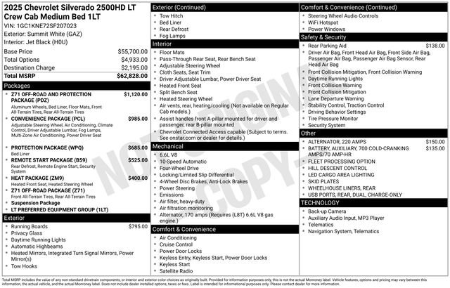 Used 2025 Chevrolet Silverado 2500 LT AWD/4WD image 5