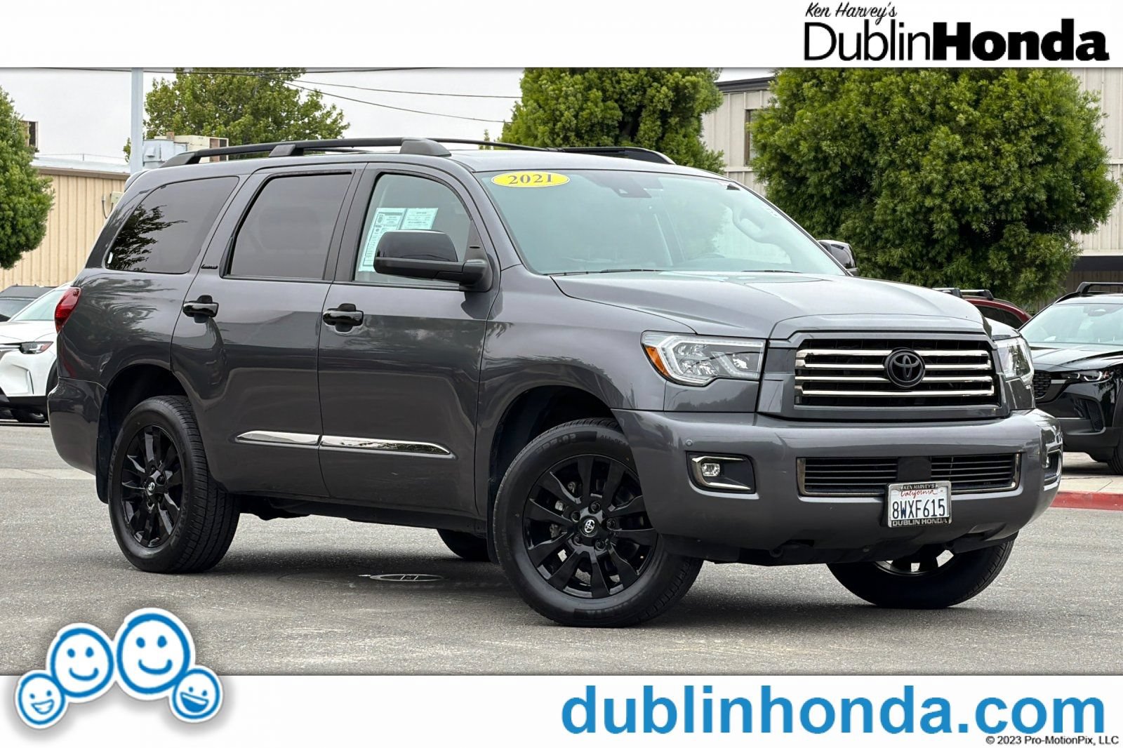 Used 2021 Toyota Sequoia Nightshade w/ Safety & Convenience Package AWD/4WD image 1