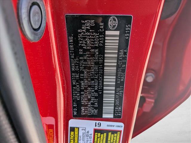 Certified 2025 Toyota Camry LE w/ Convenience Package FWD image 24