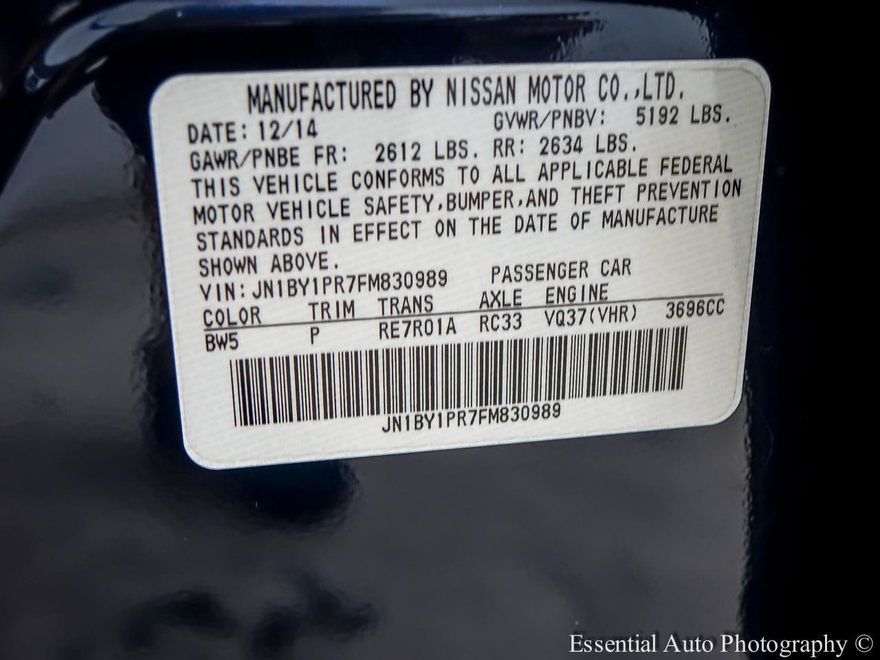 Used 2015 INFINITI Q70 L 3.7 w/ Deluxe Touring Package AWD/4WD image 41