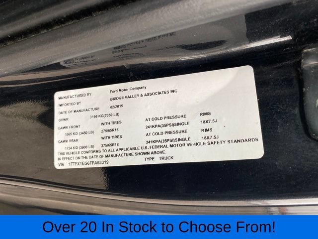 Used 2015 Ford F150 XLT w/ Equipment Group 301A Mid AWD/4WD image 25