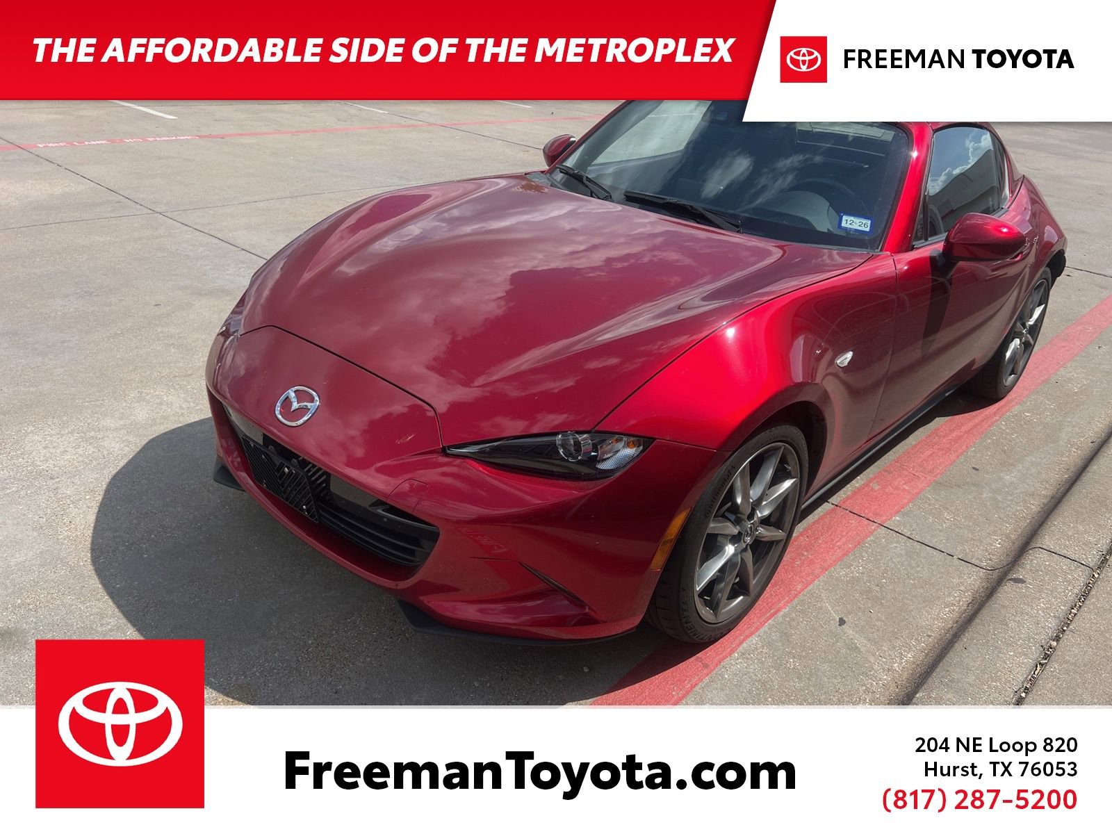 Used 2022 MAZDA MX-5 Miata RF Grand Touring image 1