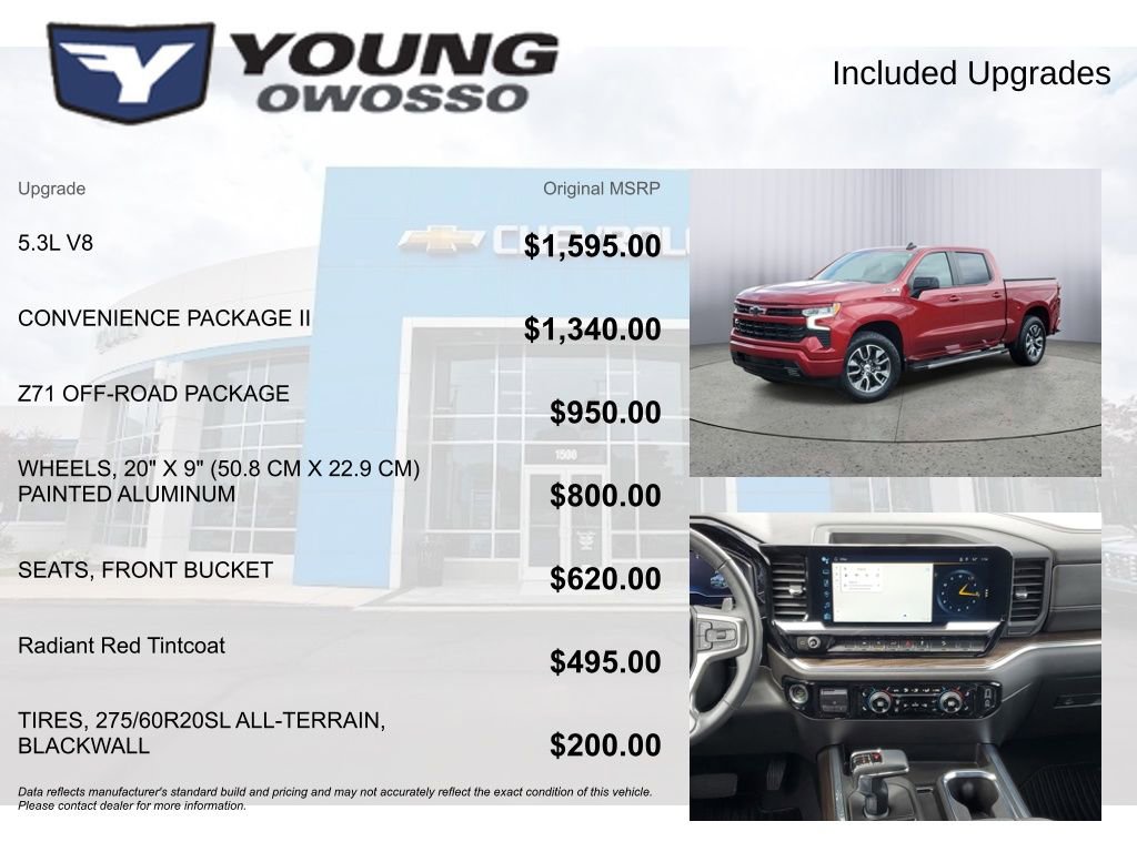 Used 2023 Chevrolet Silverado 1500 RST w/ Convenience Package II AWD/4WD image 4
